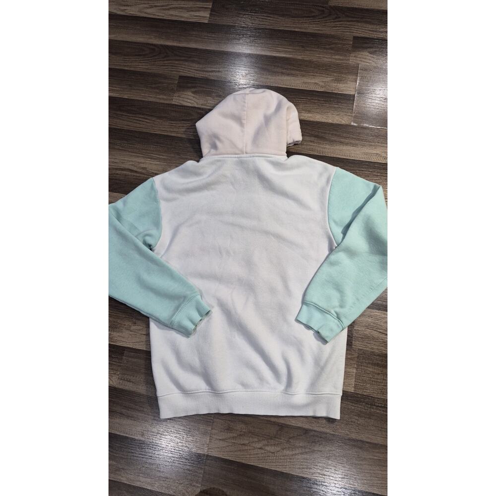 H&M Pokémon Bulbasaur Colorblock Fleece Hoodie Embroidered Pockets XS - Picture 5 of 9